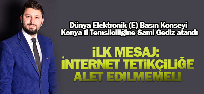 İnternet haberciliği, tetikçilik ve şantaja alet edilmemelidir