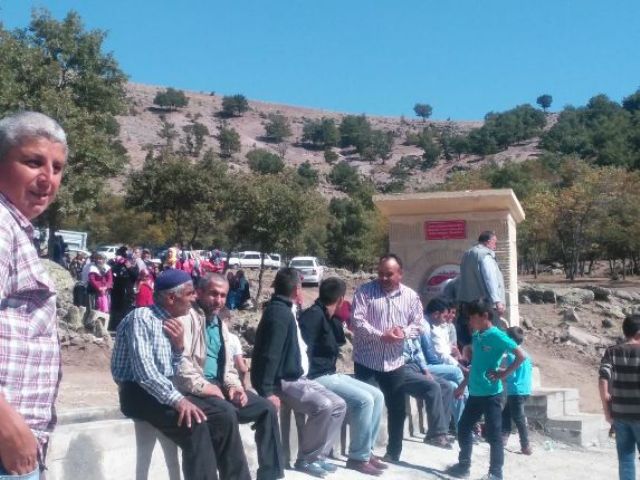 Şehit adına çeşme yaptırıldı