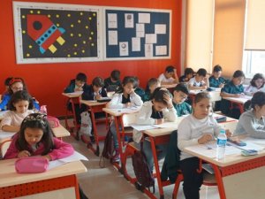 Türmak’ta matematik olimpiyat sınavı heyecanı