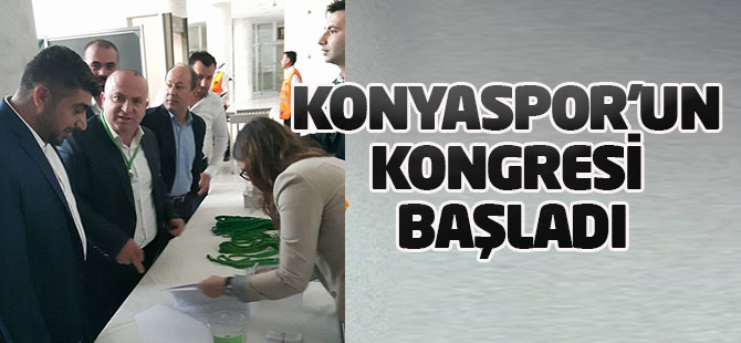 Konyaspor'un kongresi başladı