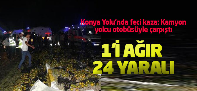 Ankara'da Trafik Kazası: 1'i Ağır 24 Yaralı