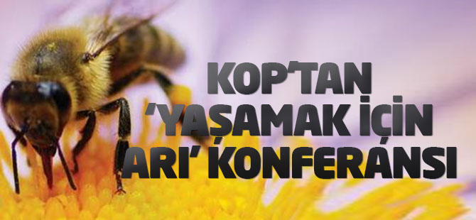 KOP İdaresi "Yaşamak İçin Arı Konferansı" Düzenliyor