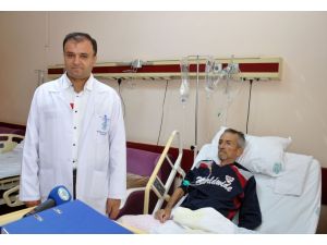 Midesinden 10 kilogramlık tümör çıkarıldı