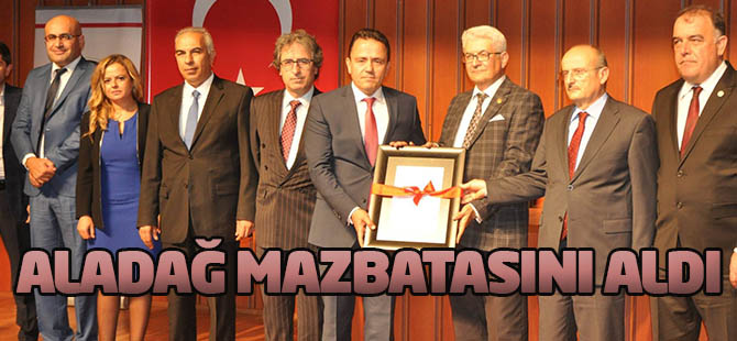 Aladağ Mazbatasını aldı