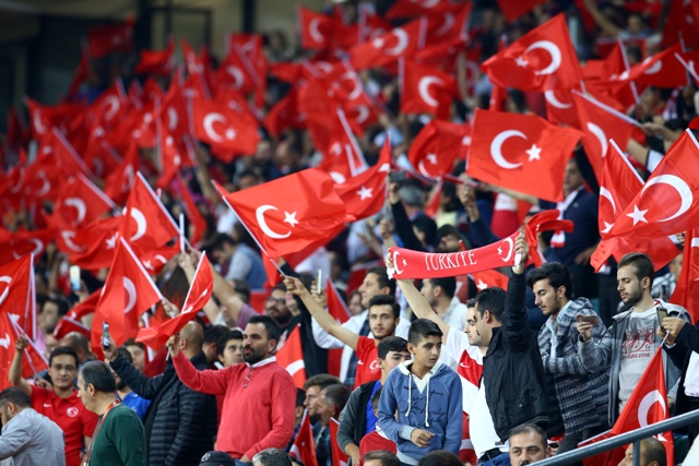 Türkiye Ukrayna maçından renkli görüntüler