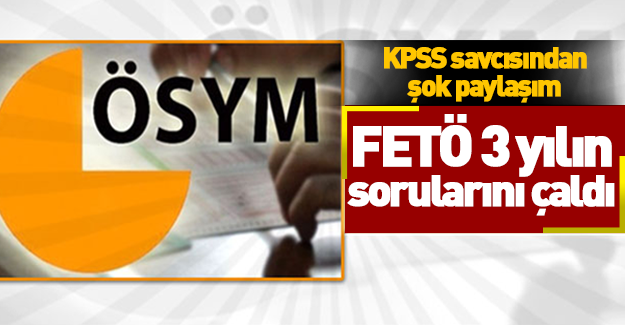 KPSS savcısından şok paylaşım!