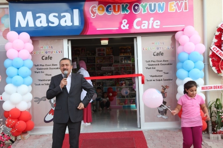 Masal Çocuk Oyun Evi Açıldı