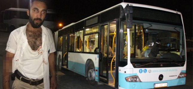 Otobüs şoförünü bıçaklayan baba oğul serbest