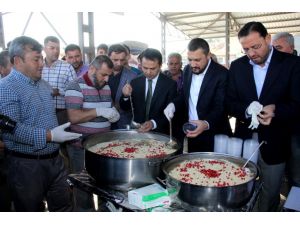 Nevşehir'de aşure dağıtımı