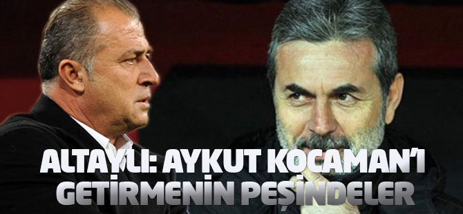 Fatih Altaylı: Aykut Kocaman'ı Fatih Terim'in Yerine Getirmeye Çalışıyorlar
