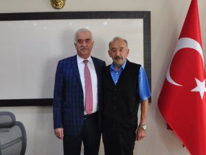 Yozgatlılar Derneği Frankfurt Başkanı Gedikoğlu'dan, Başkan Ağaoğlu’na ziyeret