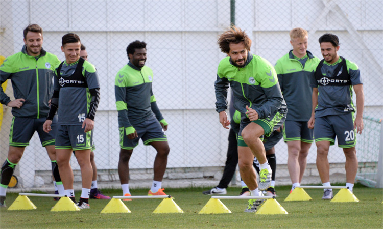 Konyaspor, millilerini dinlendirdi