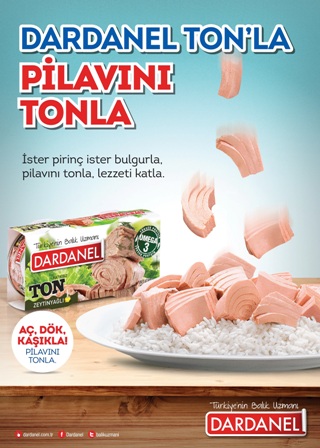 Sağlık için Ton’lu pilav