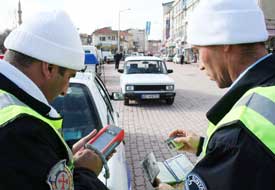 Telsizle plaka sorgulama tarih oluyor
