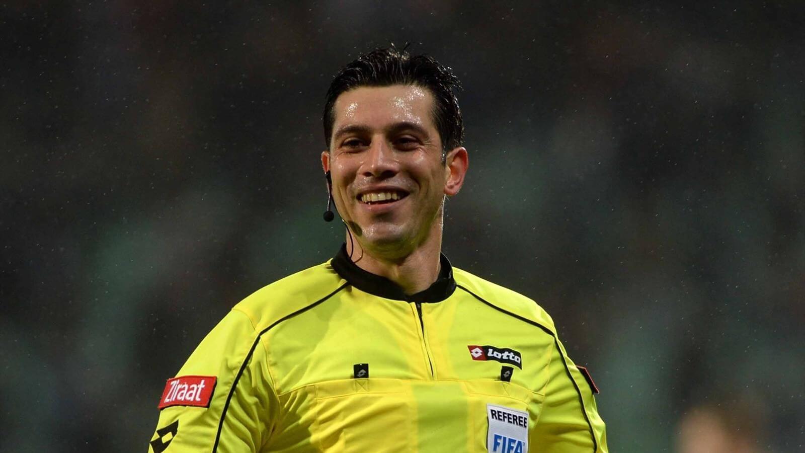 UEFA'dan hakem Mete Kalkavan'a görev