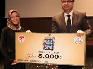 "Özel Eğitim ve Materyal Etkinlik Yarışması" ödül töreni