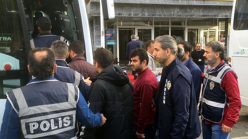 Samsun'da Bylock kullanan 50 öğretmen adliyede