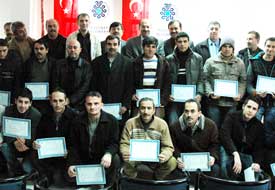 'Satış ve Pazarlama' sertifikaları verildi