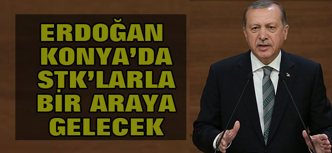 Erdoğan Konya'da STK'larla buluşacak
