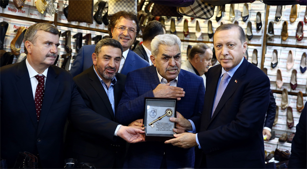 Cumhurbaşkanı Erdoğan'a sürpriz hediye