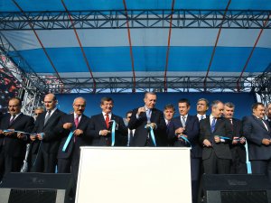 Erdoğan,  Konya'da 42 tesisin temel atma açılışını gerçekleştirdi