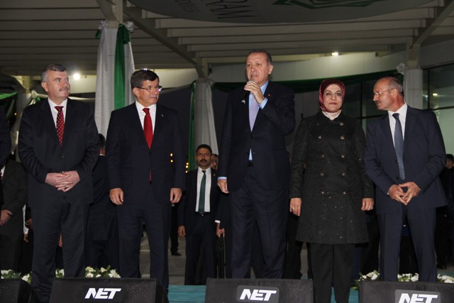 Erdoğan Meram Belediye binasını açtı