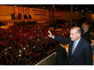 Cumhurbaşkanı Erdoğan Trabzon'da