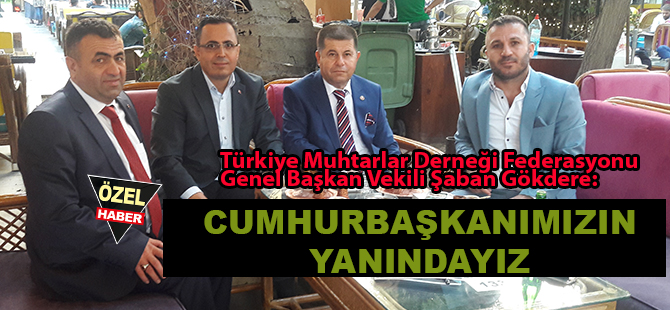 Gökdere muhtarların önemi anlattı