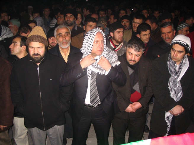Filistin için Konyalılar dua gönderdi