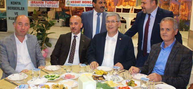 Konya Berberler ve Kuaförler Odası kahvaltıda buluştu