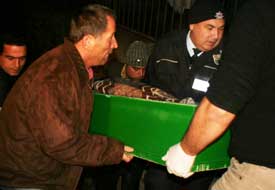 Göbek taşında cesedi bulundu