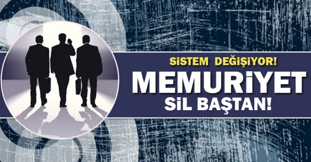 Memur alım işlemleri sil baştan değişiyor