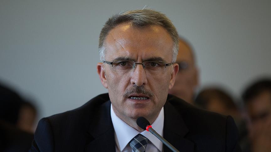 Maliye Bakanı Ağbal Baybur'tta