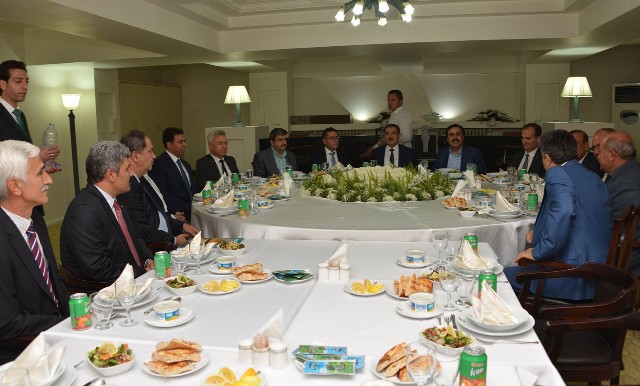 Rektör Şahin, Oda başkanlarına projeleri anlattı