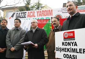 Konya Sağlık Platformu'ndan İsrail'e tepki