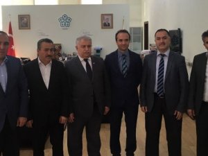 Seydişehir heyetinden Rektör Şeker’e ziyaret