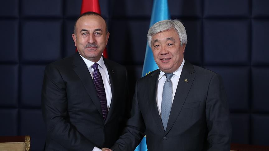 Dışişleri Bakanı Çavuşoğlu: Kazakistan'ın FETÖ ile mücadelede yanımızda olacağından eminiz