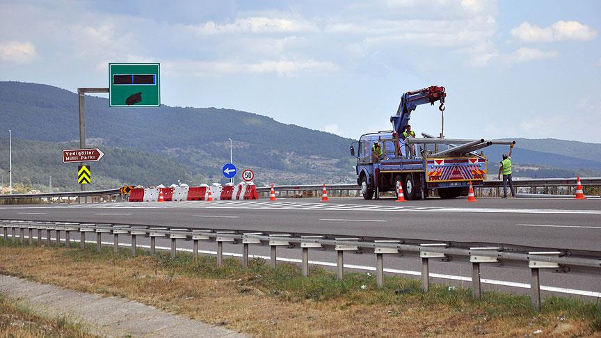 TEM otoyolunda çalışma yapılacak