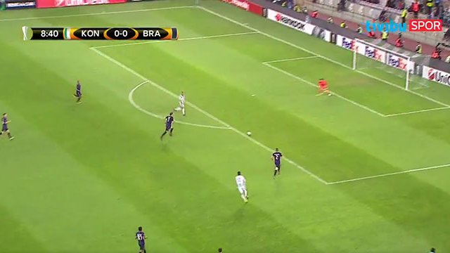 Konyasporlu Deni Milosevic tarihe geçti