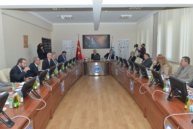 Karaman'da UNİKOP rektörleri bir araya geldi