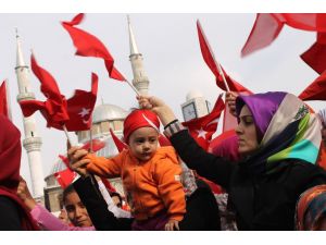 Bingöl'de "Teröre lanet" mitingi