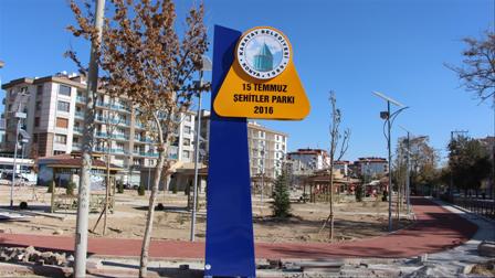 Karatay Belediyesi'nden 15 Temmuz Şehitler Parkı