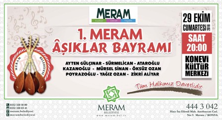 Meram’da Aşıklar Bayramı