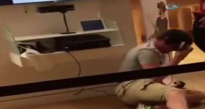 Kendisini sanal aleme fazla kaptırınca böyle düştü