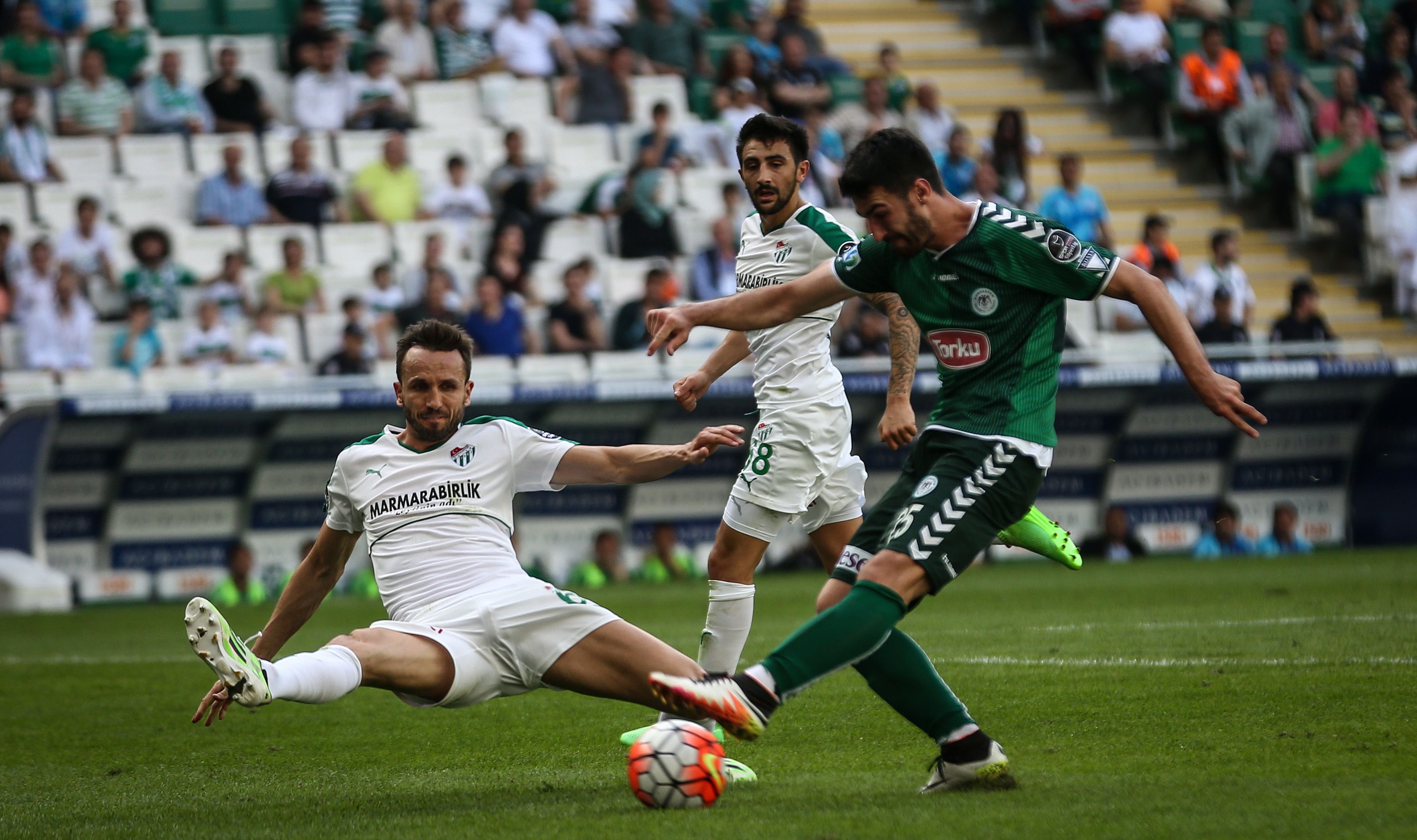 Konyaspor, Bursaspor ile 27. randevuda