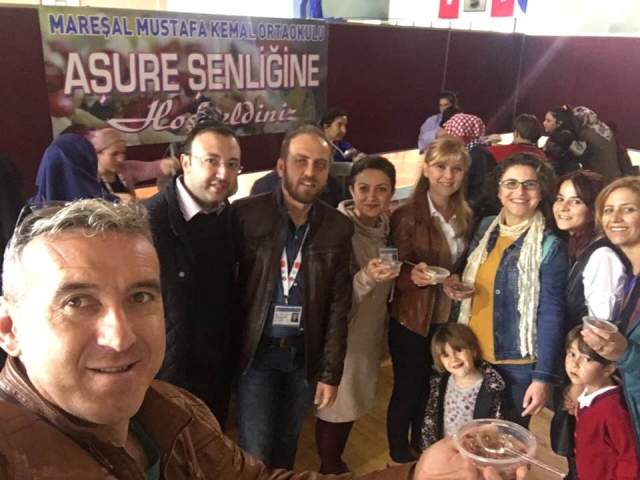 Veliler ve Öğretmenler Aşure’de Buluştu