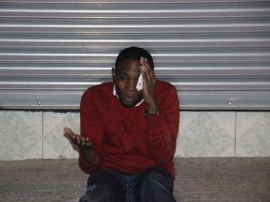Konya'da Uganda vatandaşına darp edildi