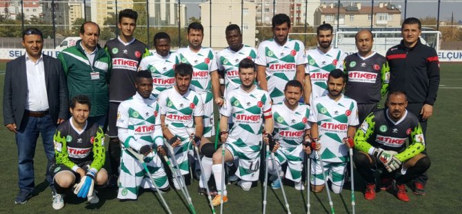 Konya Engelliler 3 puanı 3 golle aldı