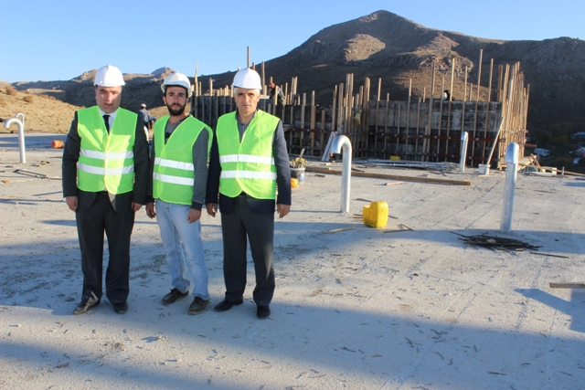 Bozkır'a 5 bin tonluk su deposu