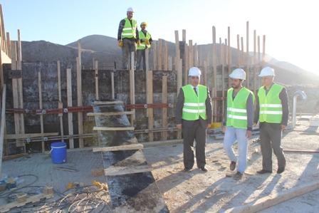 Bozkır'a 5 bin tonluk su deposu